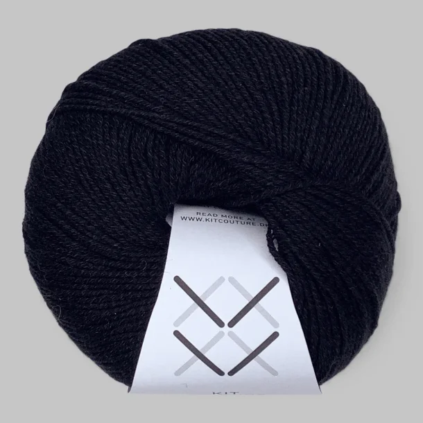 Wool Cotton - Sort (0003)