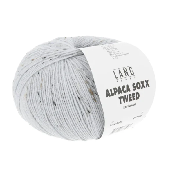 Alpaca Soxx Tweed - Light Grey (0003)