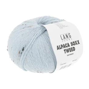Alpaca Soxx Tweed - Light Blue (0021)