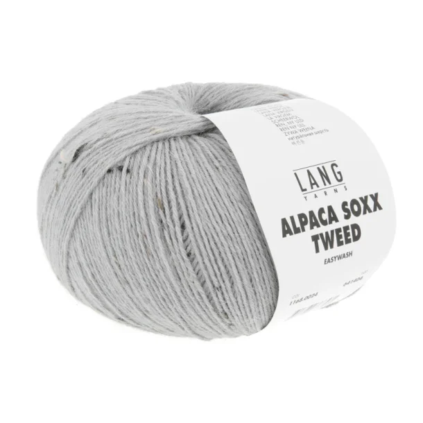 Alpaca Soxx Tweed - Grey (0024)