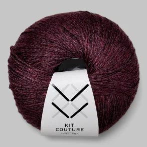 Silk Linen - M�rk Blomme (13575)