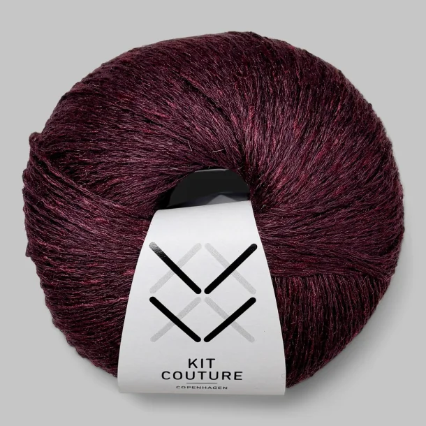 Silk Linen - M�rk Blomme (13575)