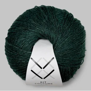 Silk Linen - M�rkegr�n (13576)