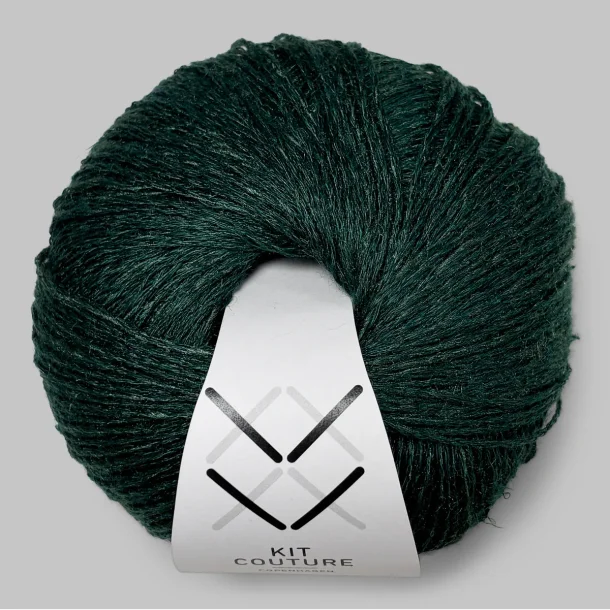 Silk Linen - M�rkegr�n (13576)