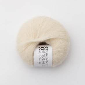 Organic Brushed Alpaca - Natural (1001)