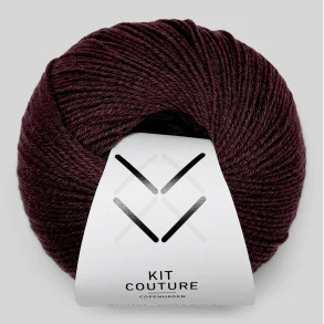 Wool Cotton - Mrk Blomme (3572)