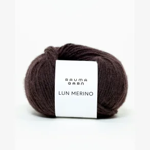 Lun Merino - M�rk Sjokolade (06)
