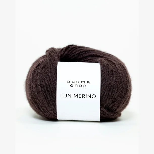 Lun Merino - M�rk Sjokolade (06)