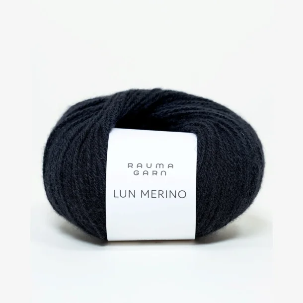 Lun Merino - Svart (78)
