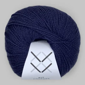Wool Cotton - Marinebl� (7839)