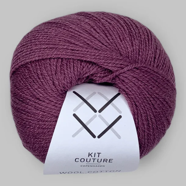 Wool Cotton - Blomme (7842)