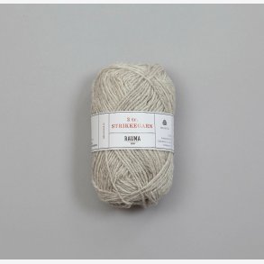 3-tr Strikkegarn - Lys Gr Melert (103)