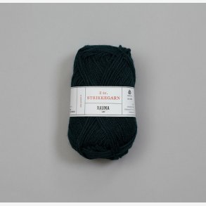 3-tr Strikkegarn - Mrk Petrol (185)