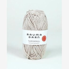 Tjukk Bomull - Beige (220)