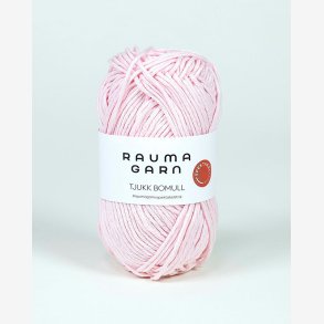Tjukk Bomull - Lys Rosa (231)