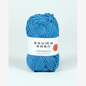 Tjukk Bomull - Himmelbl (351)