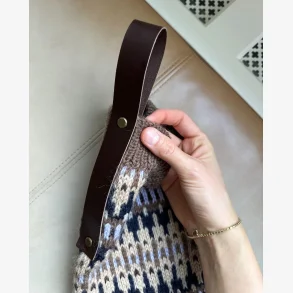 Lderstrop til Julesok Mrkebrun