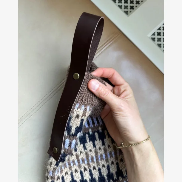 Lderstrop til Julesok Mrkebrun