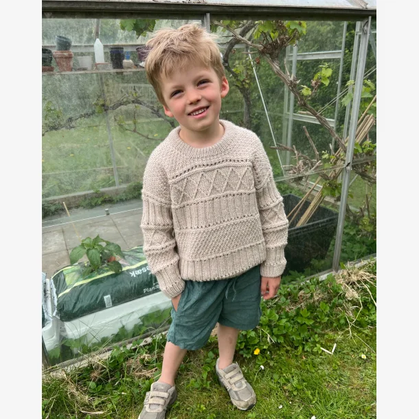 Ingrid Sweater Junior opskrift