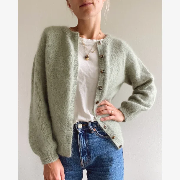 Novice Cardigan - Mohair Edition opskrift