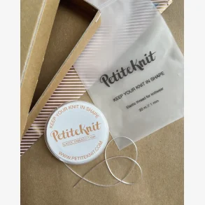 Keep your knit in shape - strikkeelastik