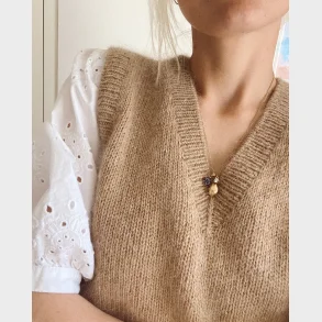 Stockholm Slipover V-neck opskrift