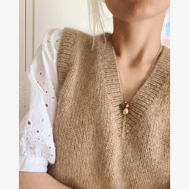 Stockholm Slipover V-neck opskrift